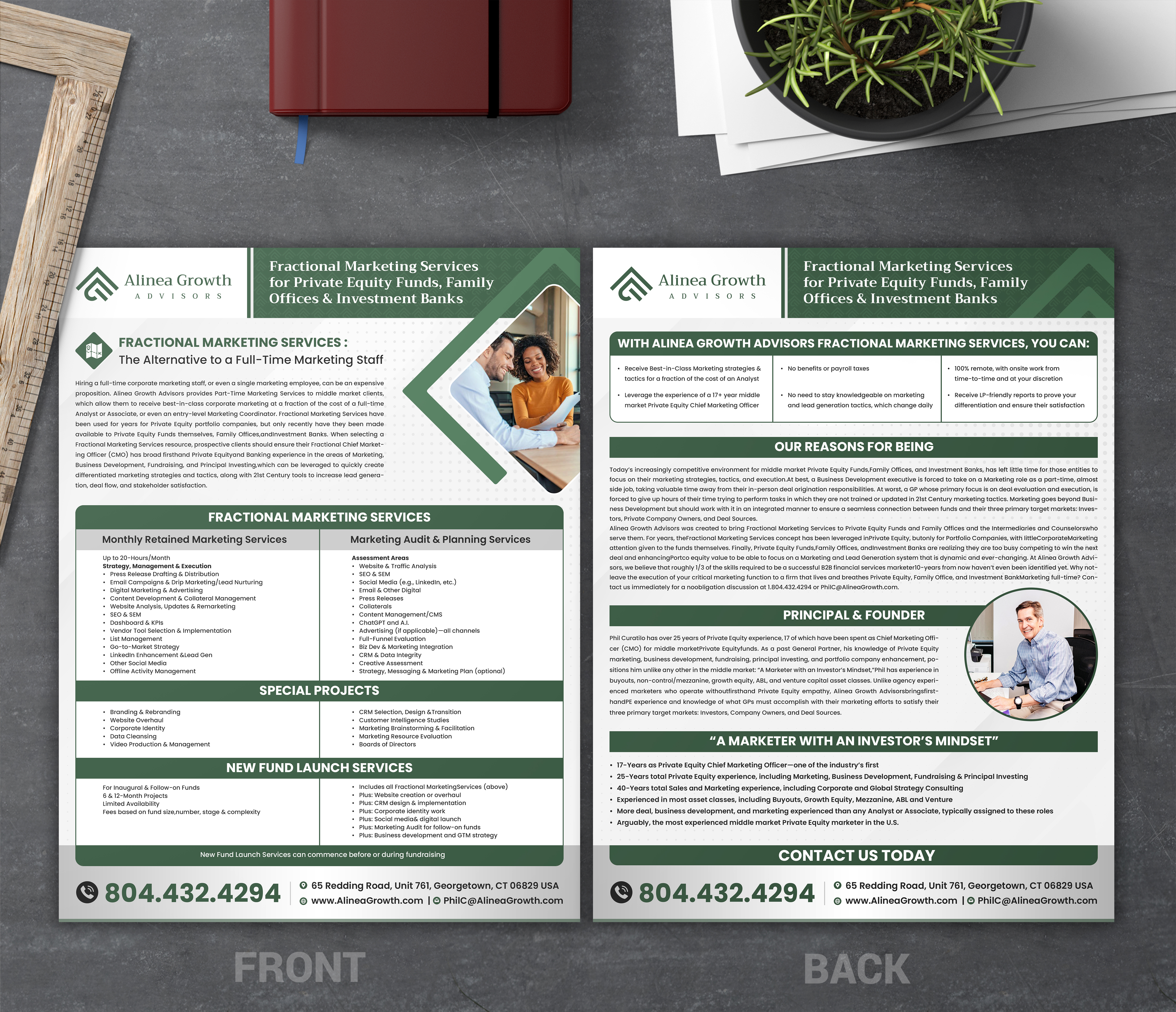 Flyer Design by SAI DESIGNS for Alinea Growth, LLC | Design #31472053