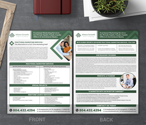 Flyer Design by SAI DESIGNS for Alinea Growth, LLC | Design: #31472053