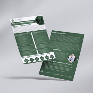 Flyer Design by Maxo-Biz for Alinea Growth, LLC | Design: #31436490