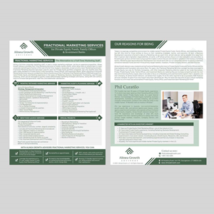Flyer Design by DA. for Alinea Growth, LLC | Design: #31487168