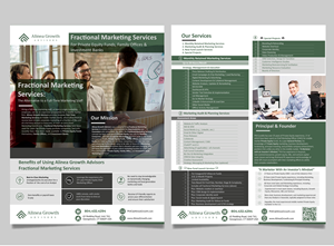 Flyer Design by Mansoorqure for Alinea Growth, LLC | Design: #31588652