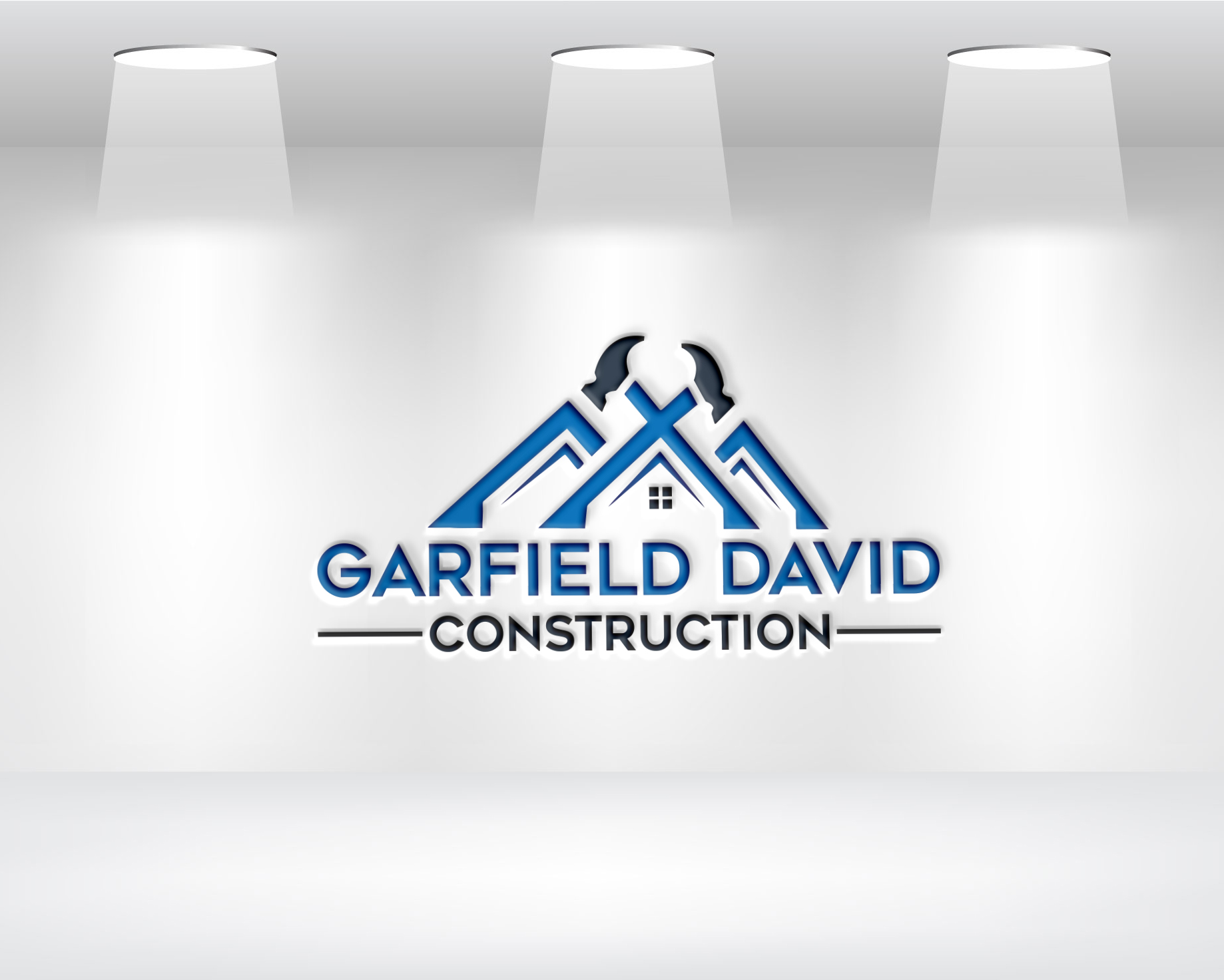 Modern, Professional, Construction Logo Design for Garfield David ...