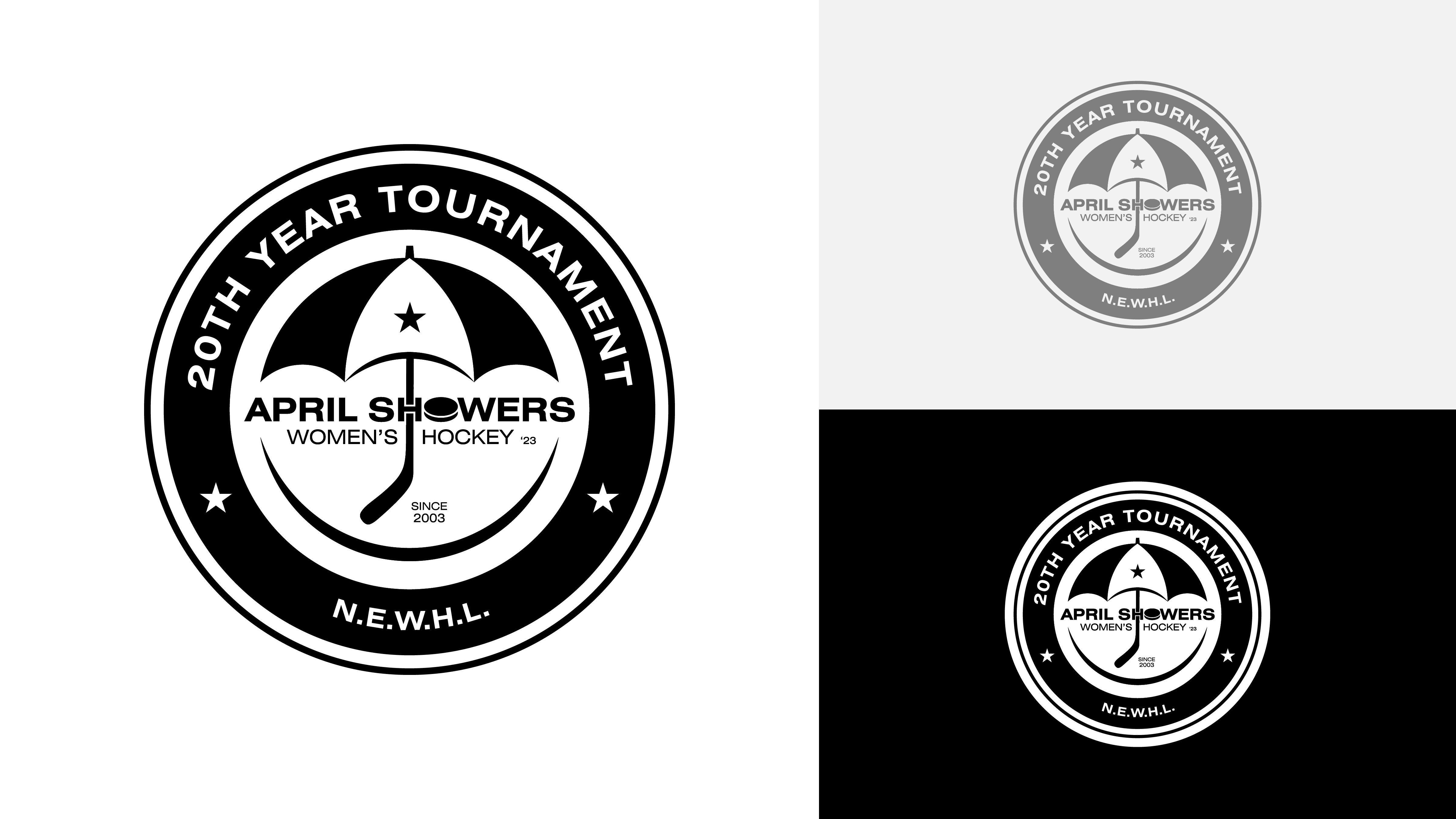 Logo Design by Kryss Denmar for New England Women's Hockey League | Design #31551210
