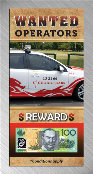 Design de Flyer par Sbss pour St George Cabs | Design : #3098908