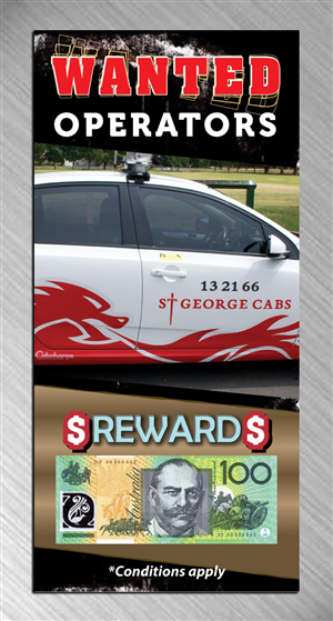 Design de Flyer par Sbss pour St George Cabs | Design : #3098912