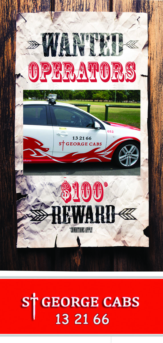 Flyer Design by ZinTech for St George Cabs | Design #3102006