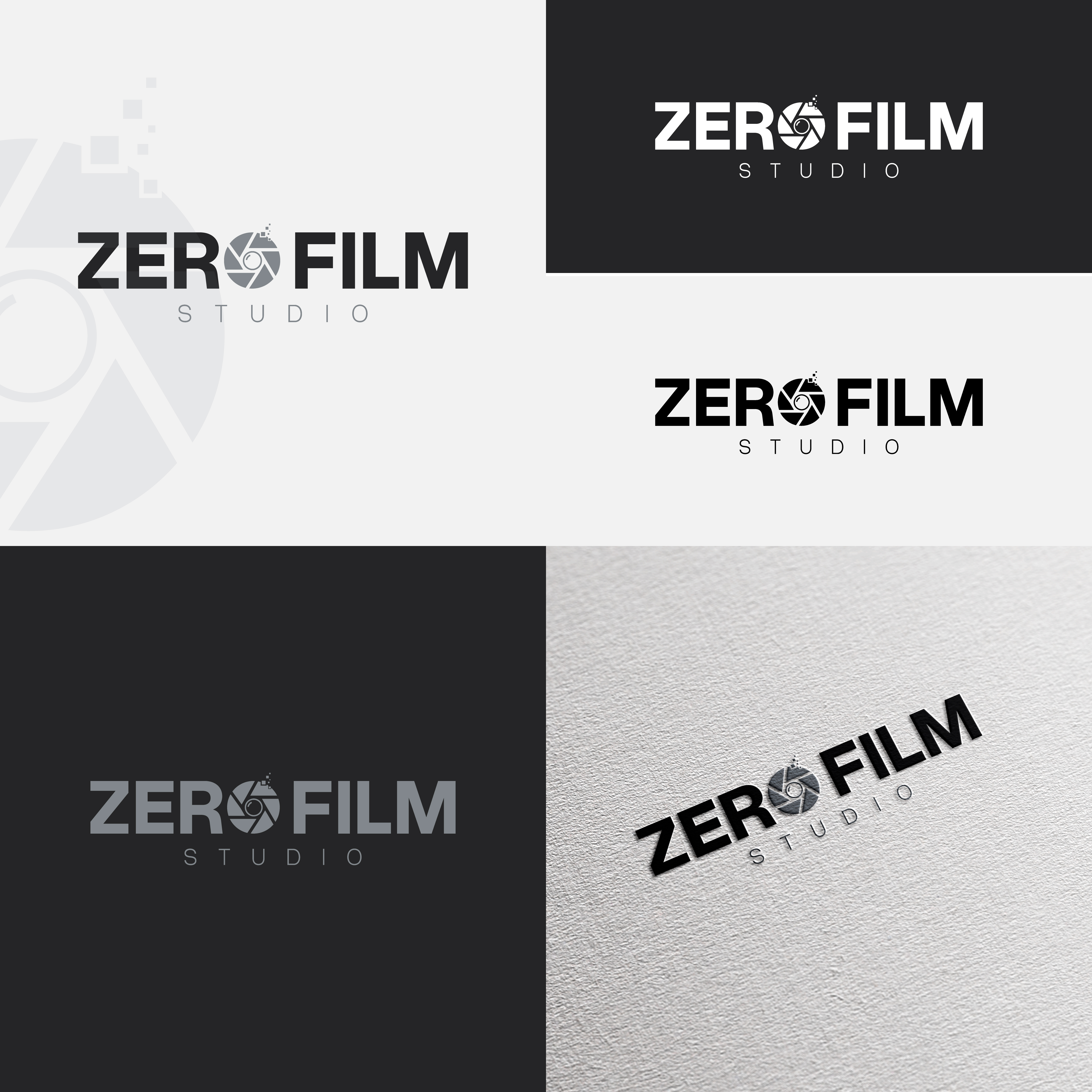 Logo Design by Adnan Bhatti for ZERO FILM | Design #31440336