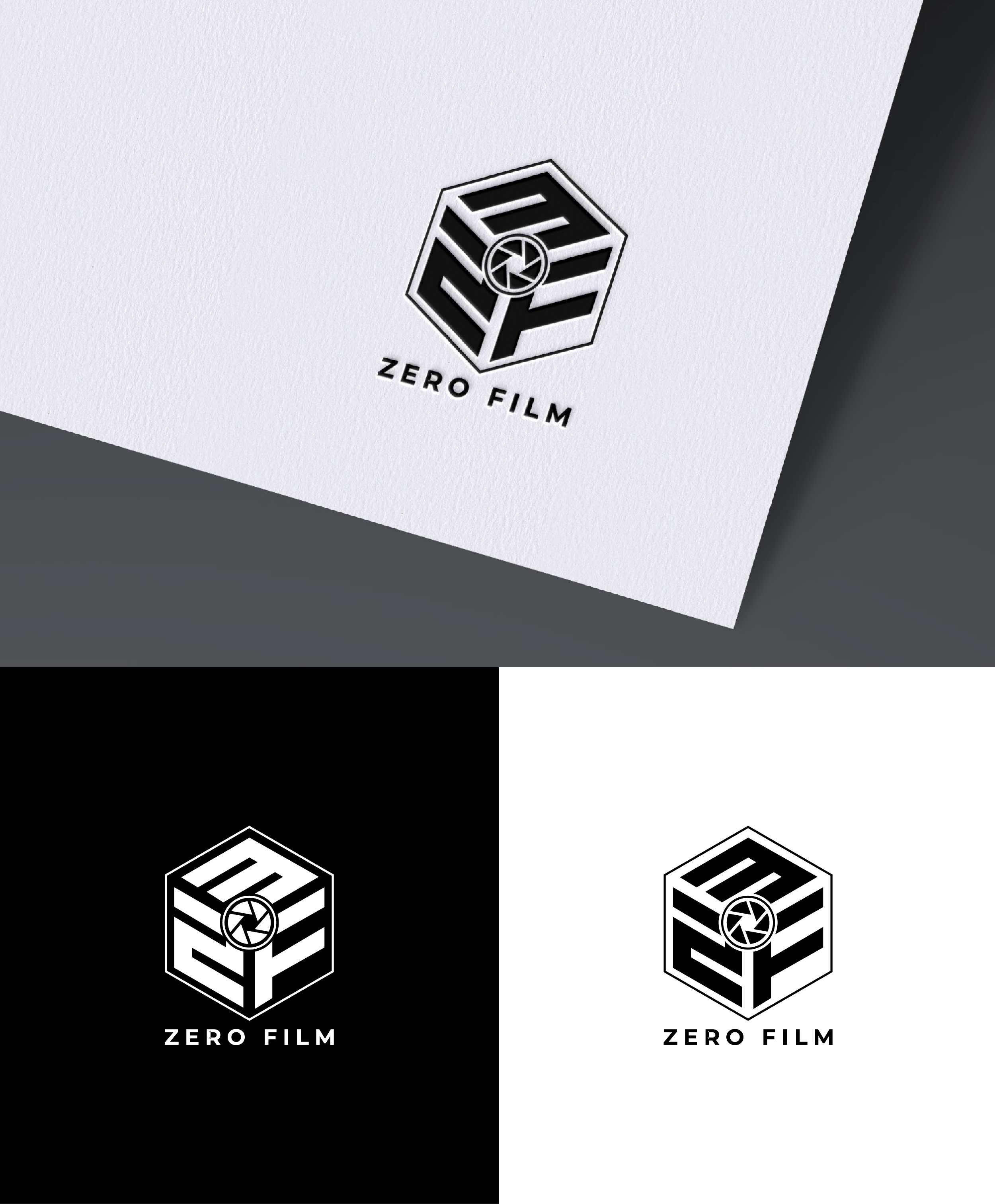 Logo Design by Corrpixelate for ZERO FILM | Design #31464765