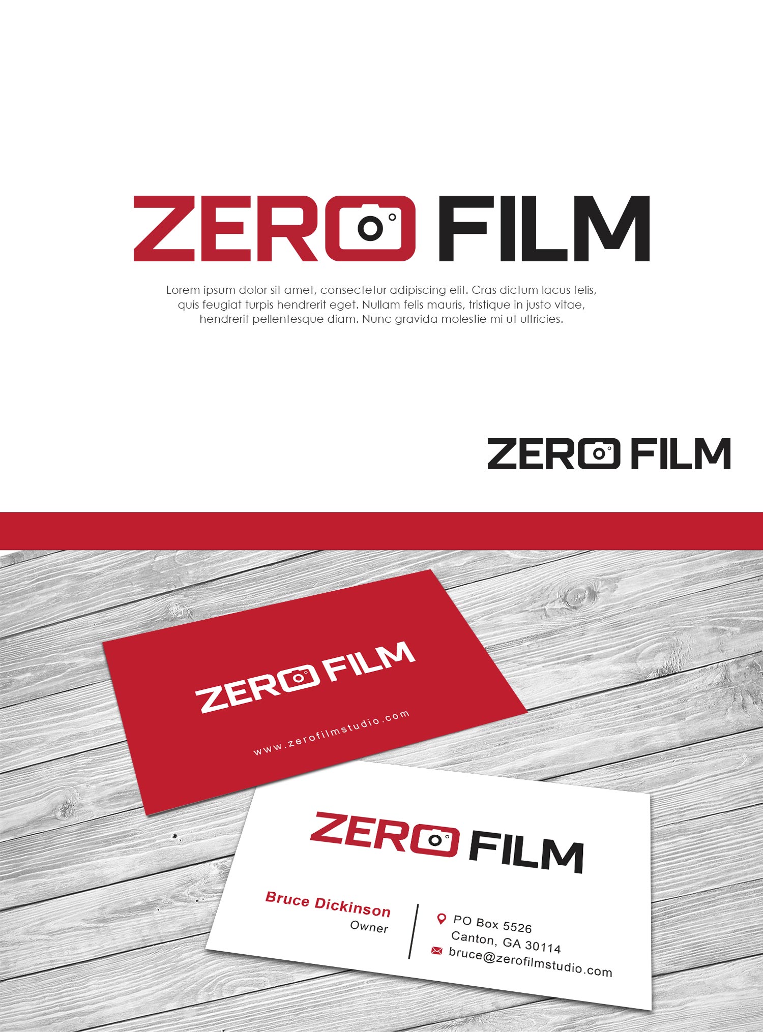 Logo Design by Bobdesigns for ZERO FILM | Design #31440364