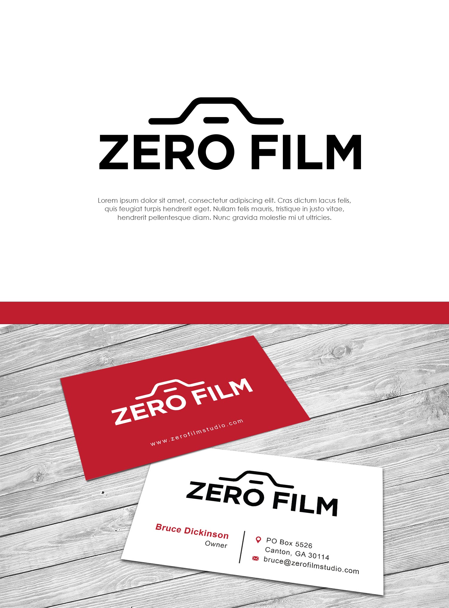 Logo Design by Bobdesigns for ZERO FILM | Design #31454185
