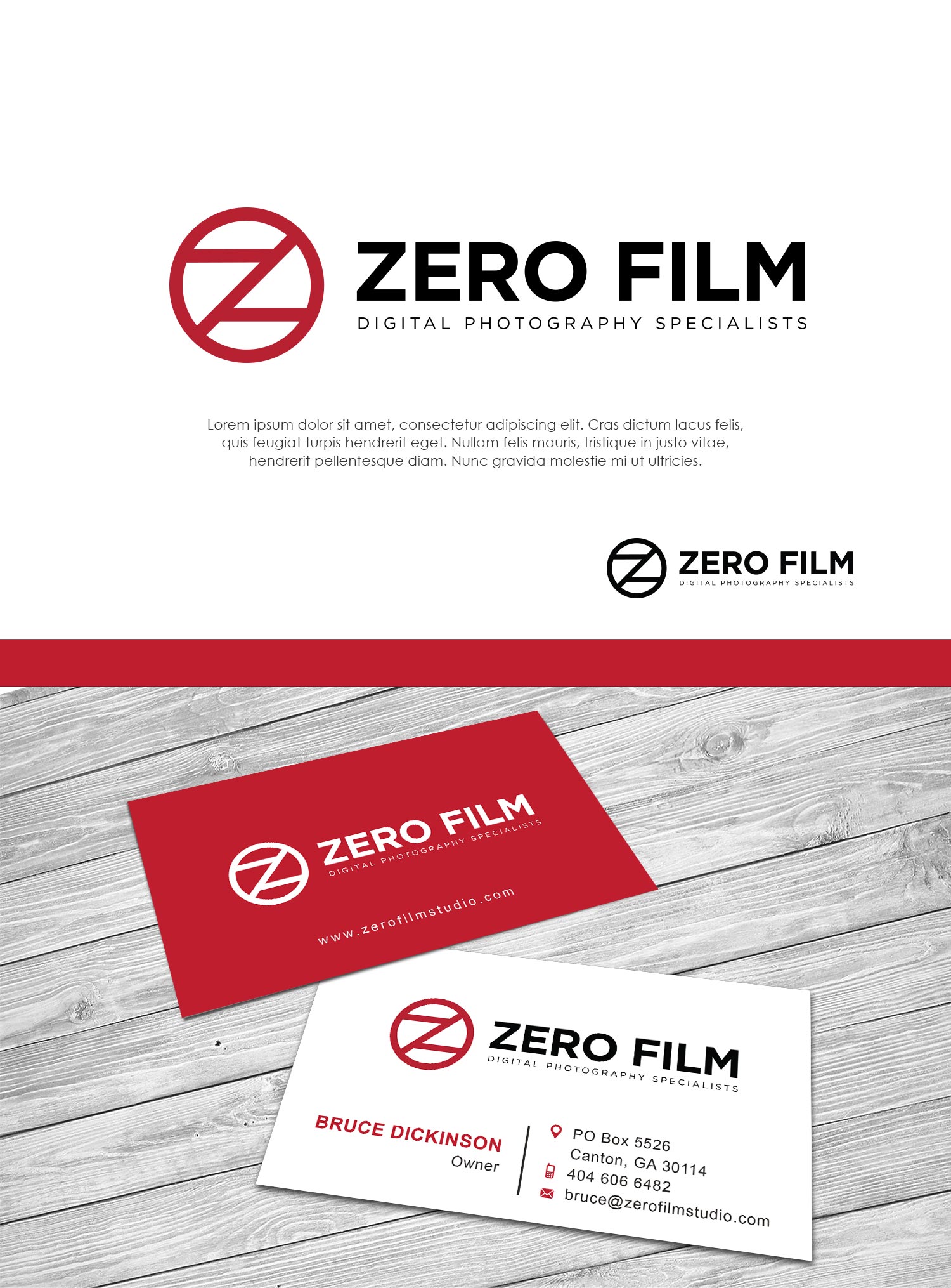 Logo Design by Bobdesigns for ZERO FILM | Design #31457262