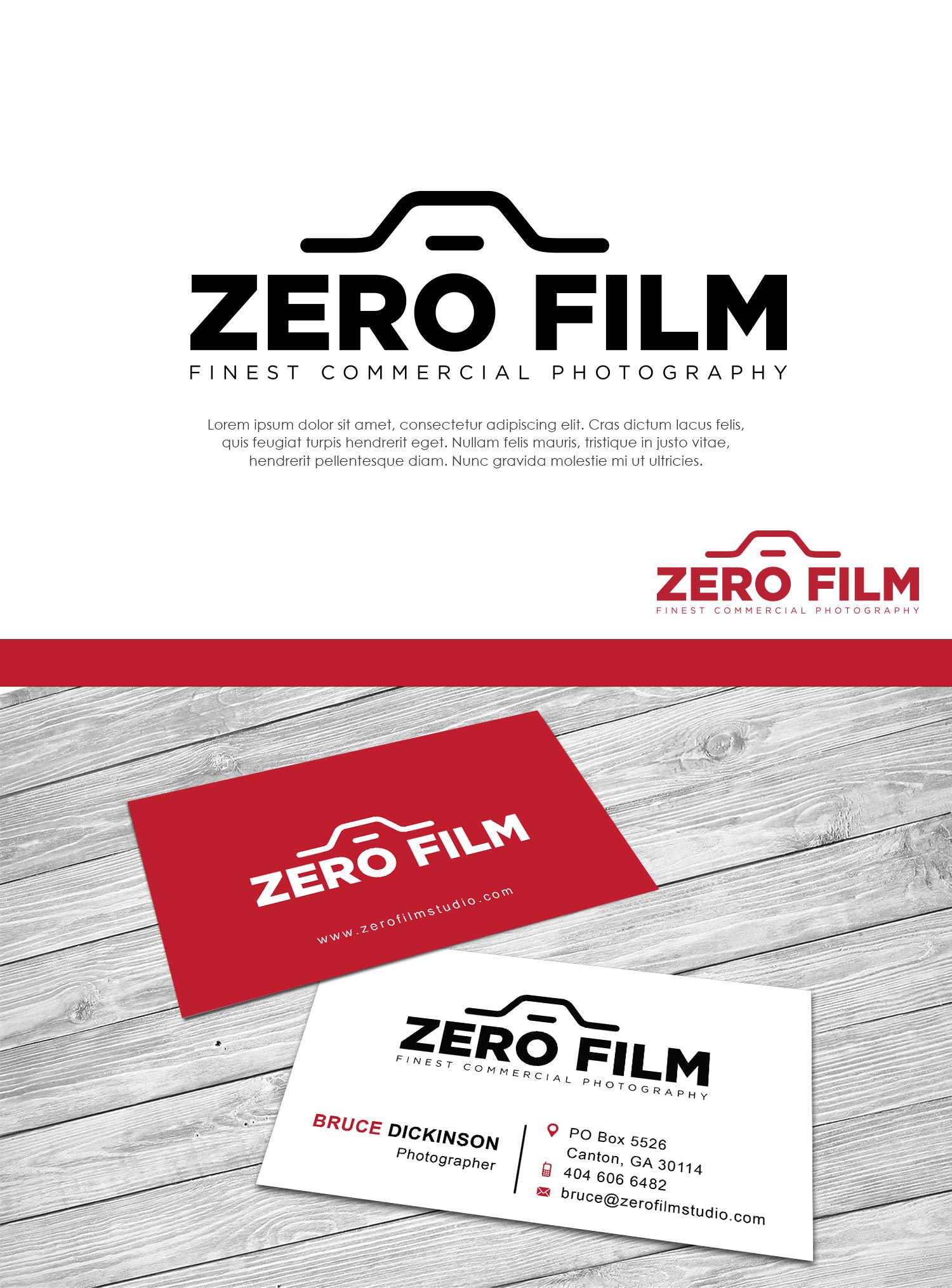 Logo Design by Bobdesigns for ZERO FILM | Design #31472533