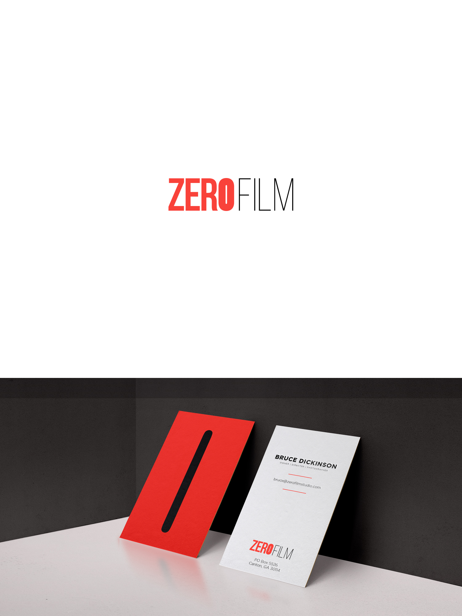 Logo Design by JohnM. for ZERO FILM | Design #31437592