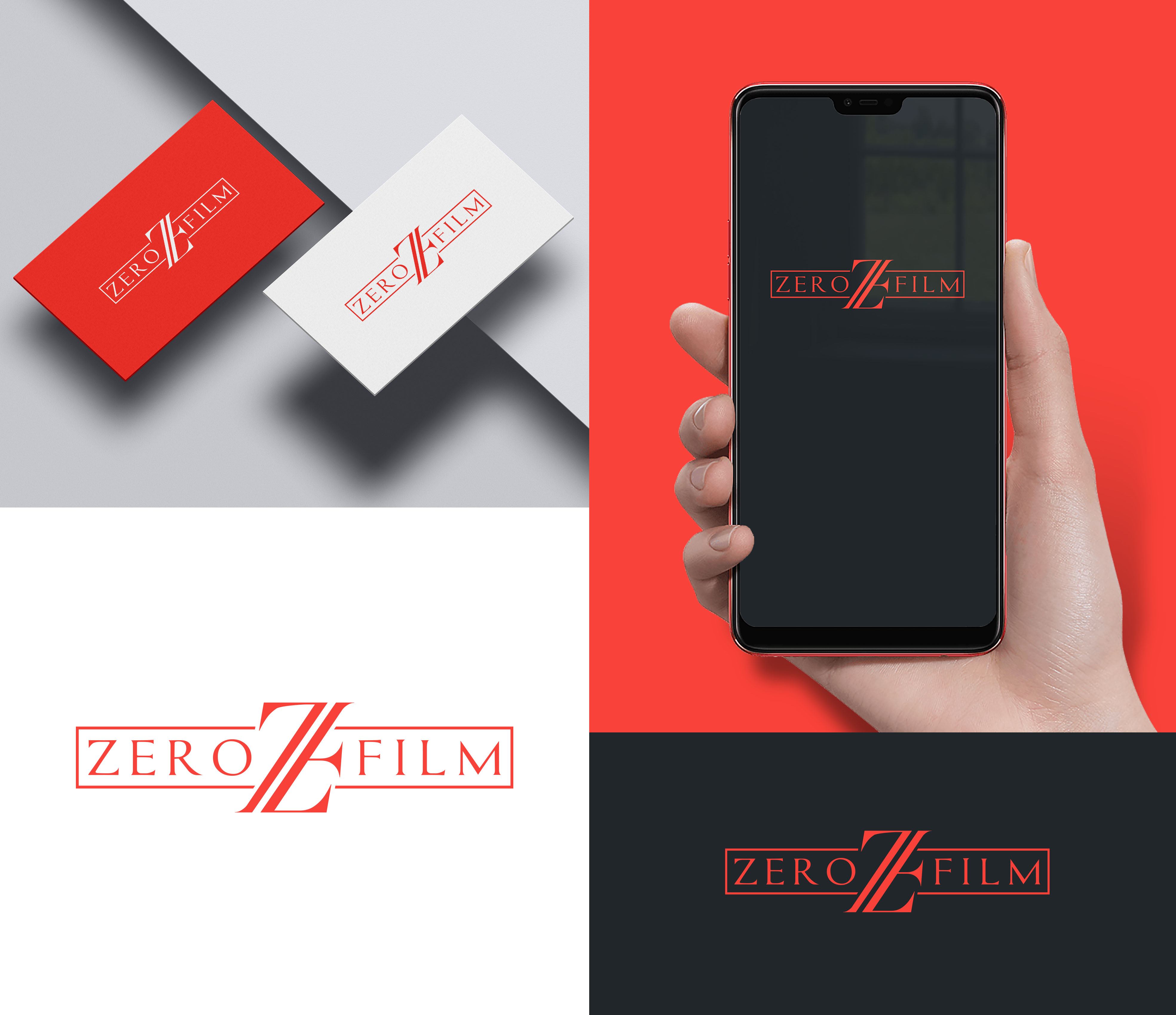 Logo Design by aexoagency for ZERO FILM | Design #31436546