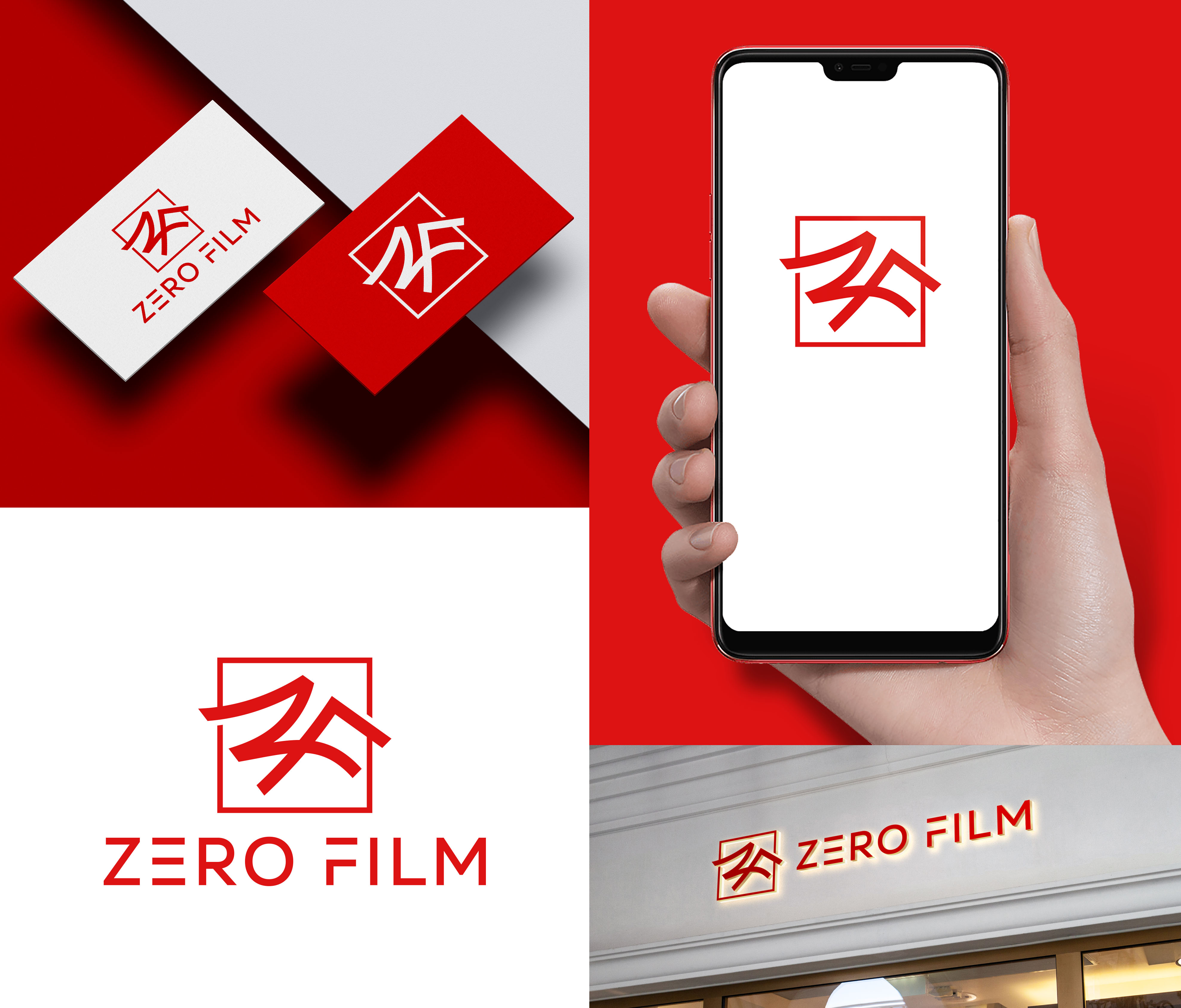 Logo Design by aexoagency for ZERO FILM | Design #31436672