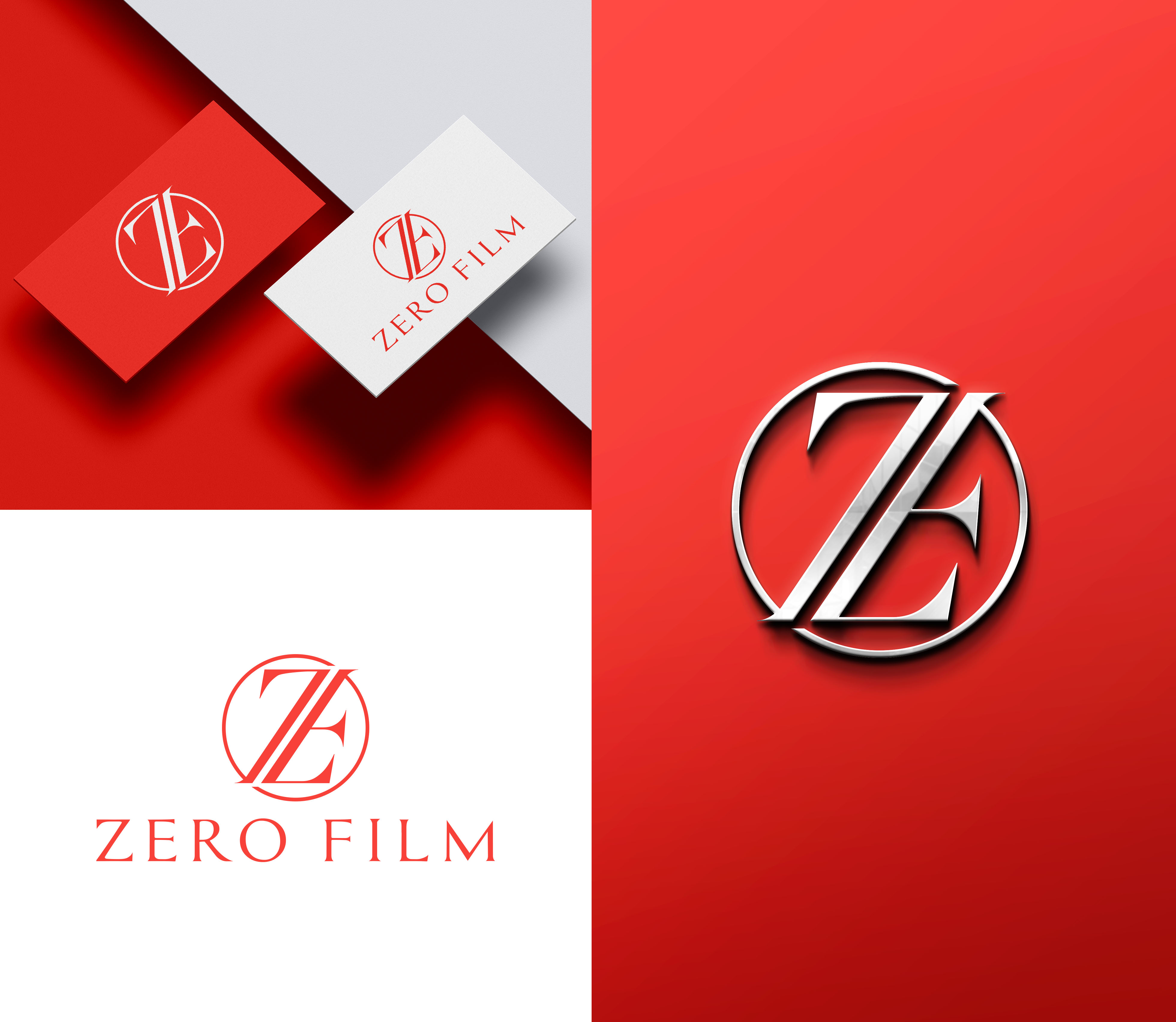 Logo Design by aexoagency for ZERO FILM | Design #31446962