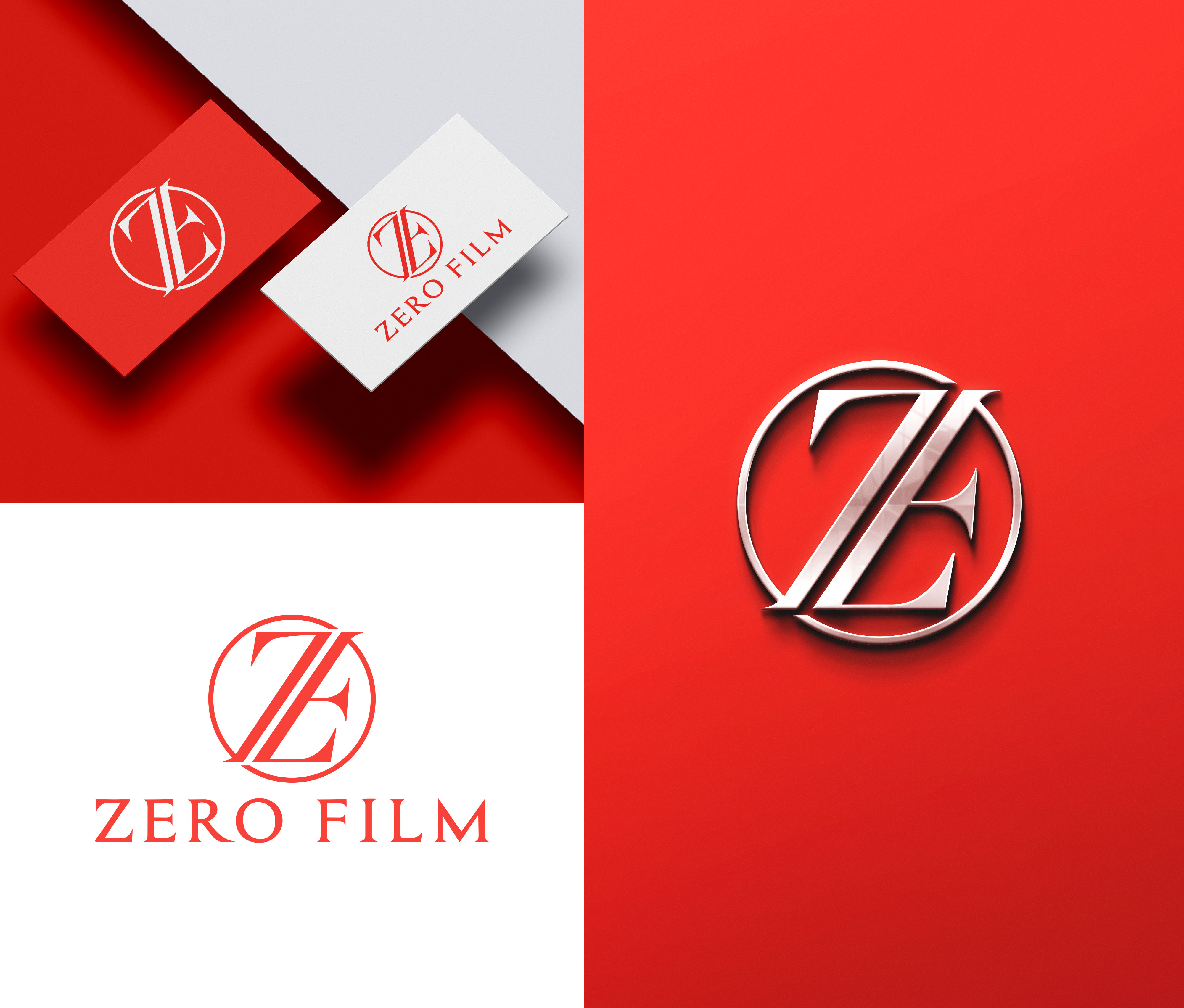 Logo Design by aexo for ZERO FILM | Design #31447117