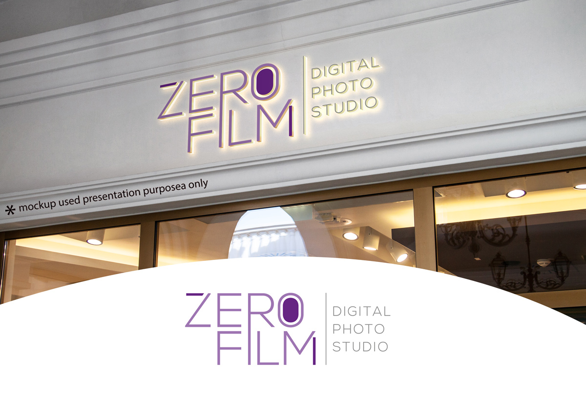 Logo Design by Rubia@ for ZERO FILM | Design #31444693