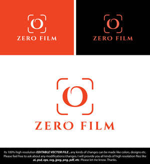 Logo Design by FireflyArt for ZERO FILM | Design: #31436853
