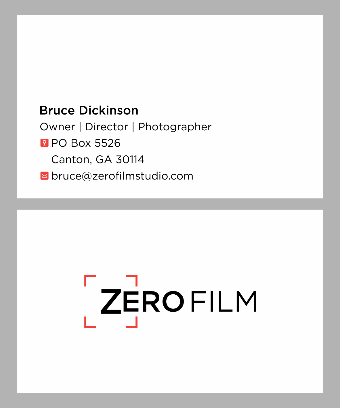 Logo Design by BNdesigner for ZERO FILM | Design #31439402