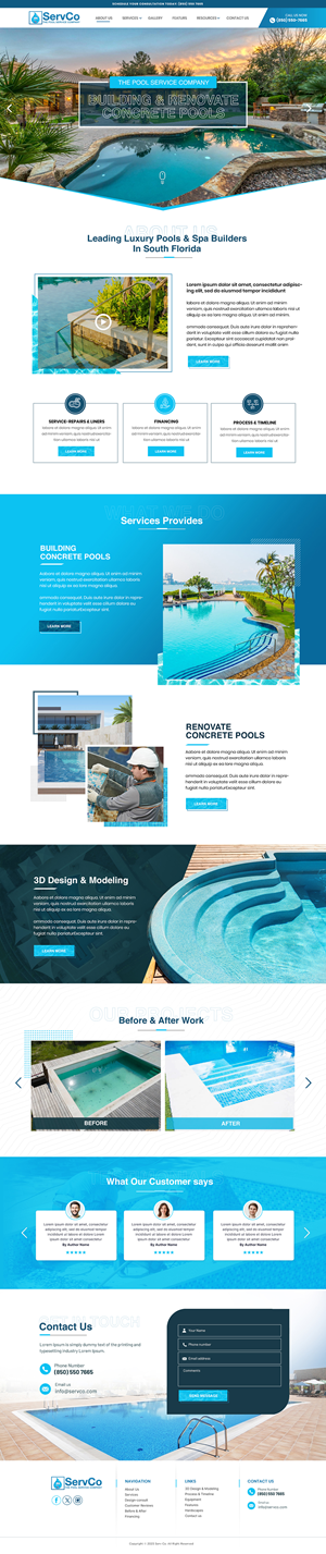 Web Design by Blue Sparrow for this project | Design: #31446910