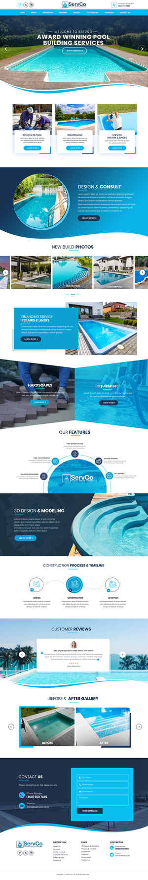 Web Design by Blue Sparrow for this project | Design: #31465670