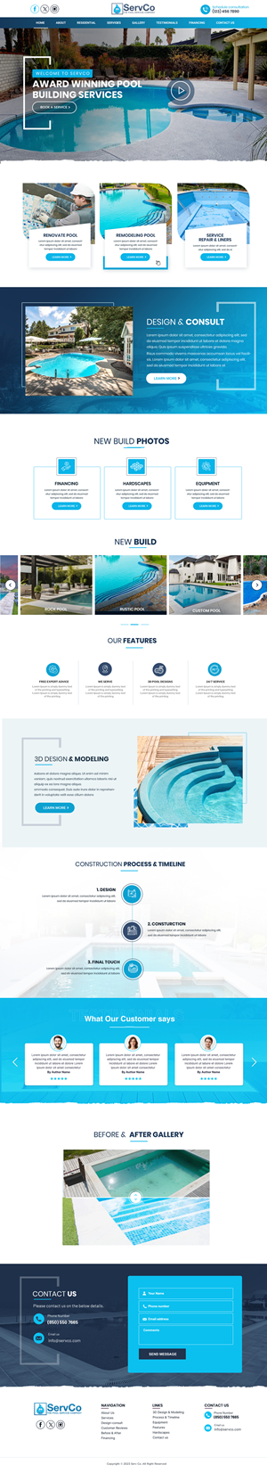 Web Design by Blue Sparrow for this project | Design: #31465941