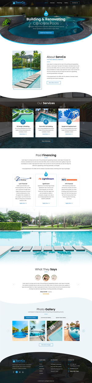 Web Design by Sbss for this project | Design: #31453137