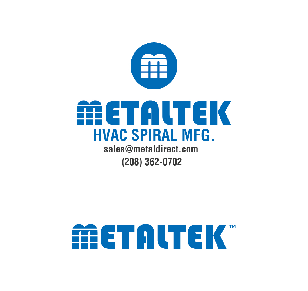 Serious, Modern, HVAC Manufacturing Logo Design for MetalTec HVAC ...