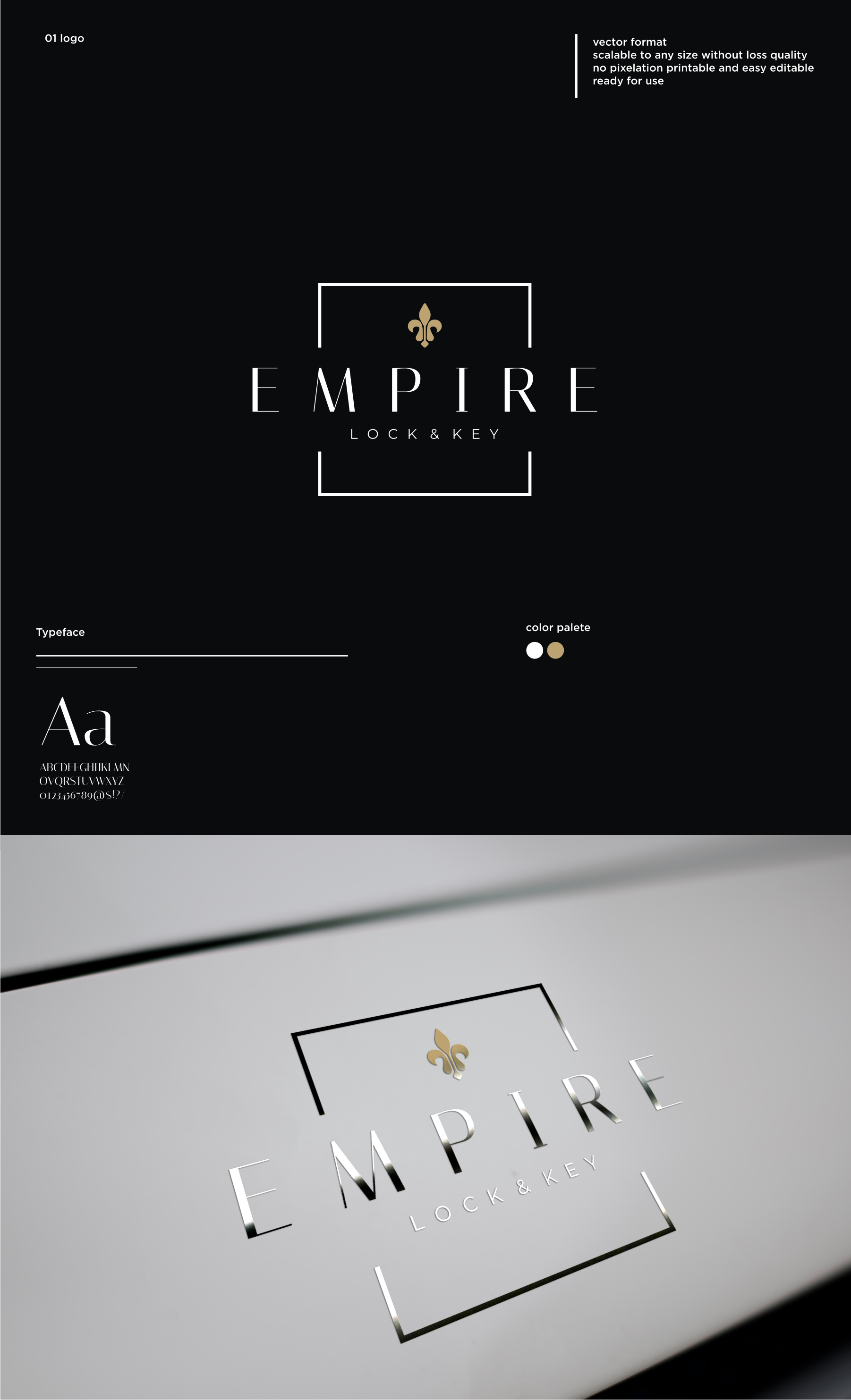 Logo Design by aquila© for Empire Lock & Key | Design #31529055