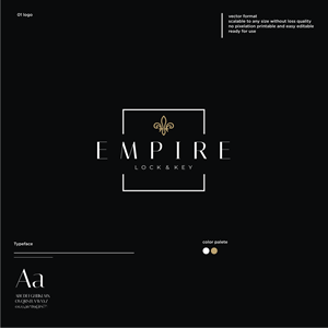 Diseño de Logo por aquila© para Empire Lock & Key | Diseño: #31529241