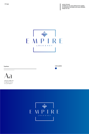Logo Design by aquila© for Empire Lock & Key | Design: #31533530