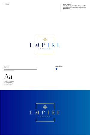 Logo Design by aquila© for Empire Lock & Key | Design: #31539584