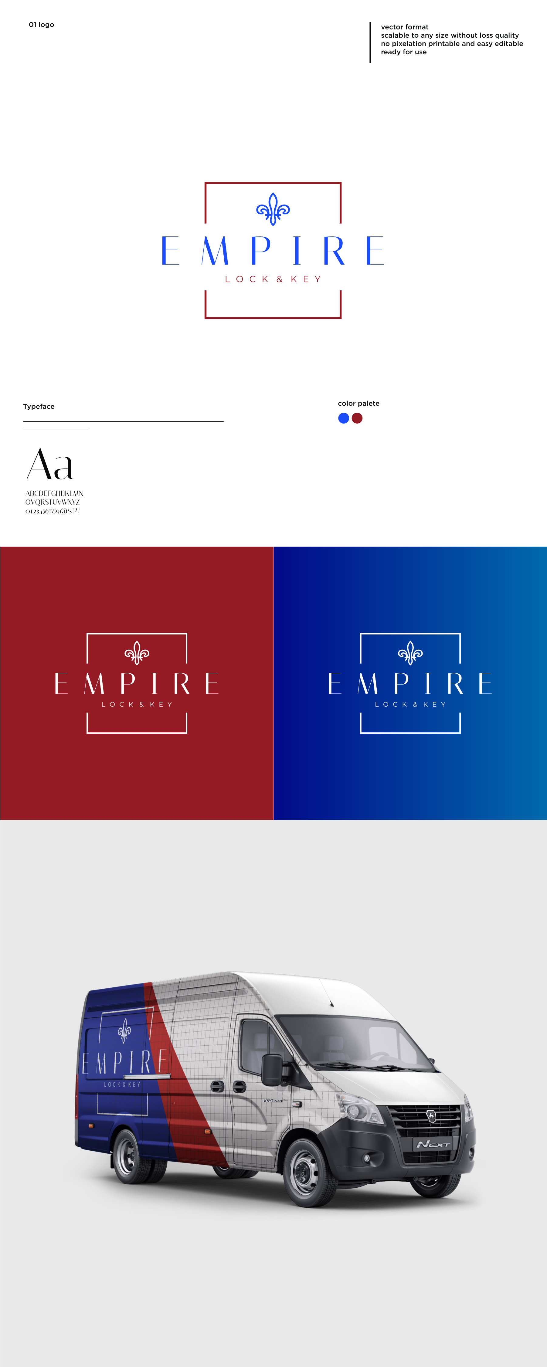Logo Design by aquila© for Empire Lock & Key | Design #31543100