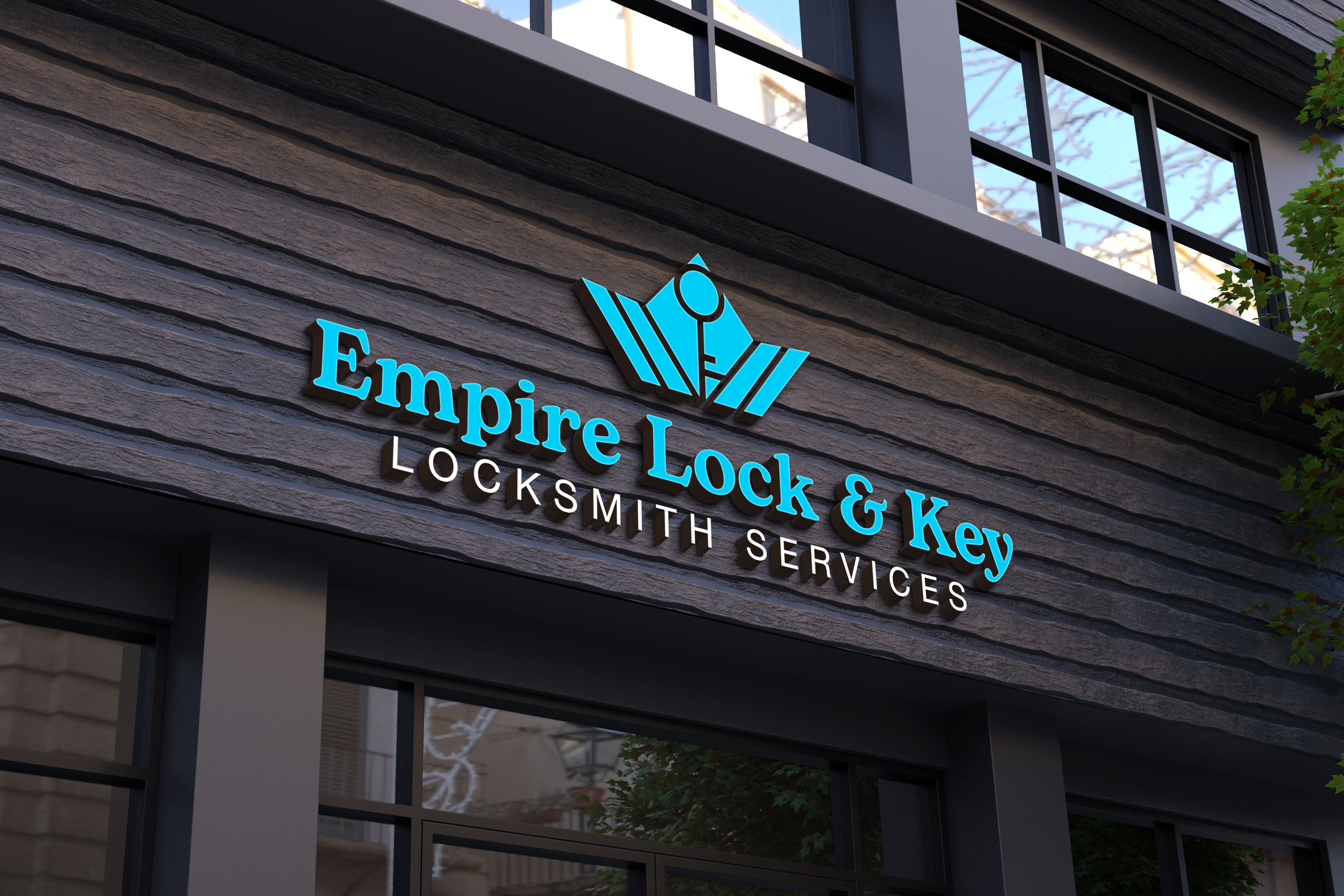 Diseño de Logo por Kavth para Empire Lock & Key | Diseño #31485387