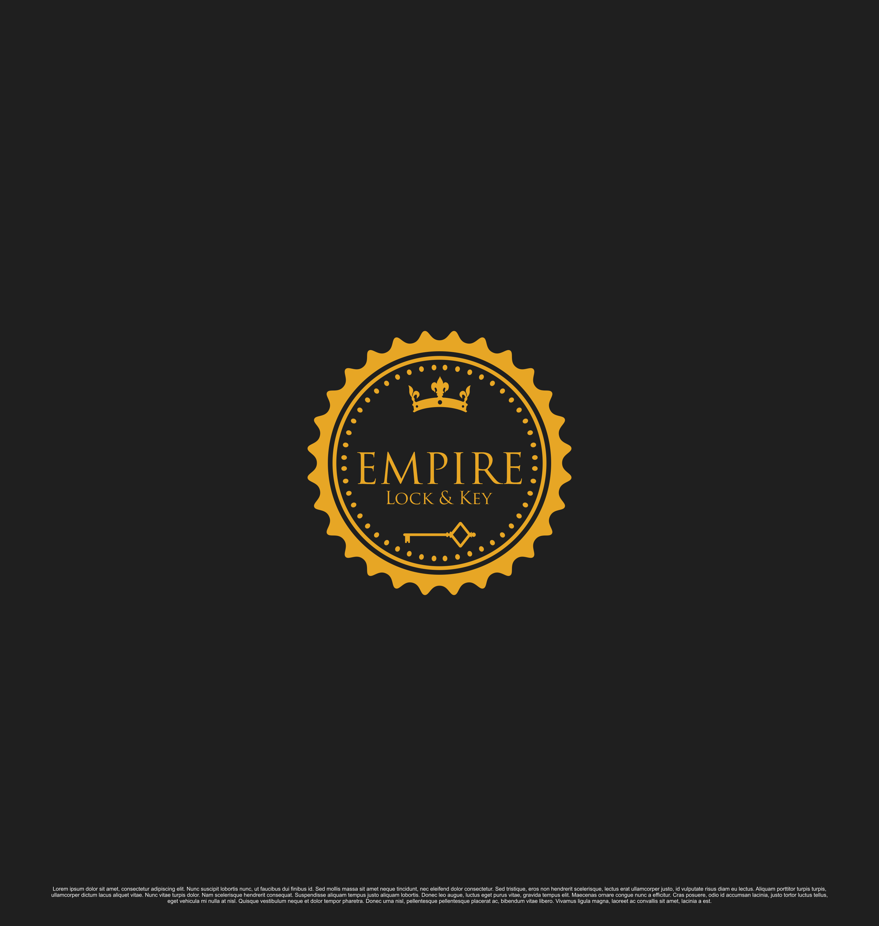 Diseño de Logo por saesean para Empire Lock & Key | Diseño #31443344