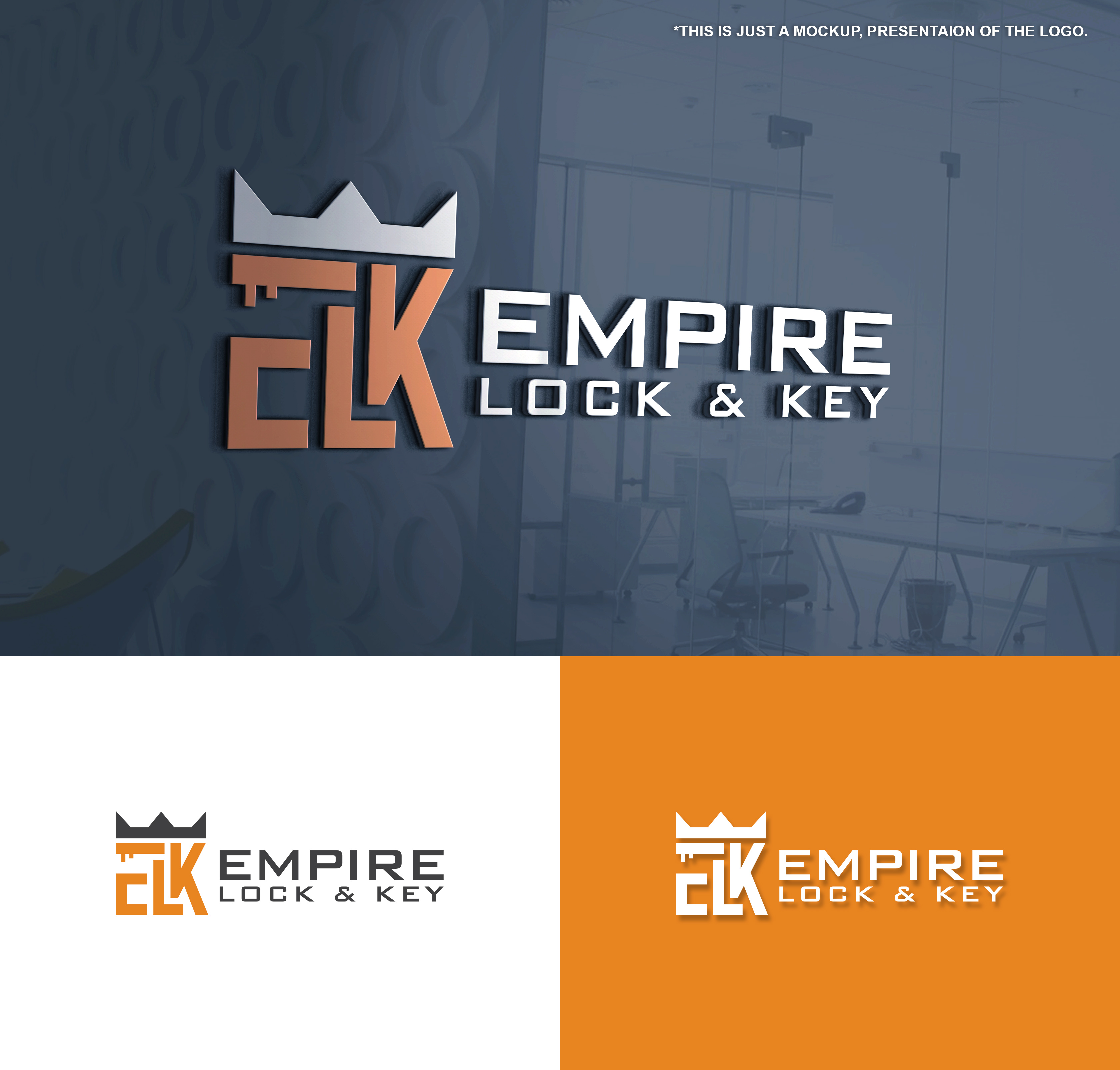 Diseño de Logo por Interloop_Designs para Empire Lock & Key | Diseño #31443355