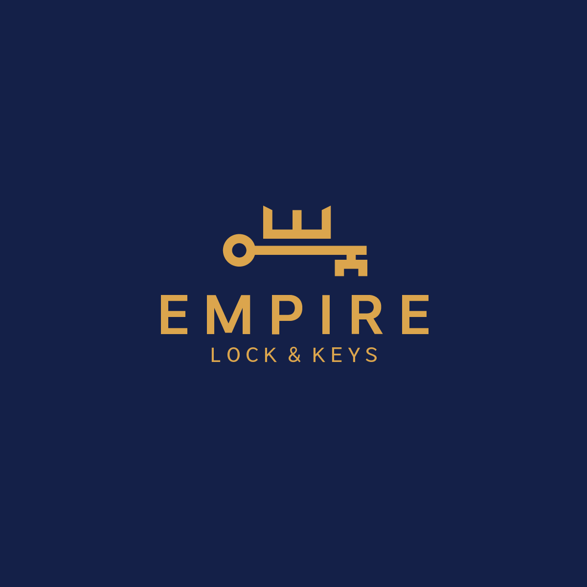 Diseño de Logo por Elrich para Empire Lock & Key | Diseño #31478200