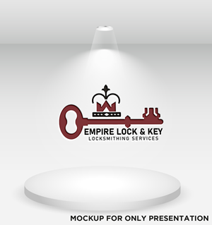 Diseño de Logo por khadiga90 para Empire Lock & Key | Diseño: #31444469