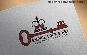 Diseño de Logo por khadiga90 para Empire Lock & Key | Diseño: #31444478