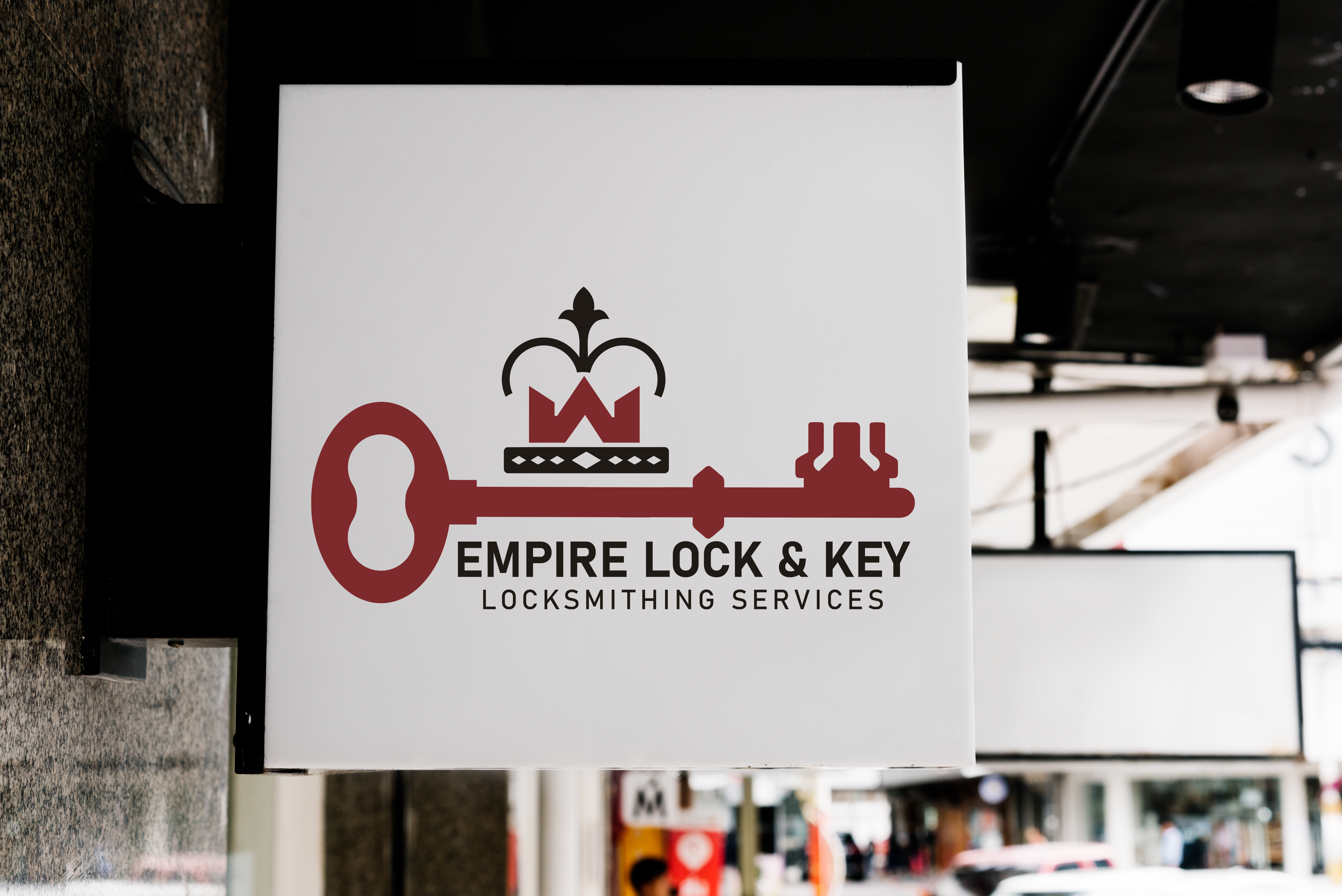 Diseño de Logo por khadiga90 para Empire Lock & Key | Diseño #31444482