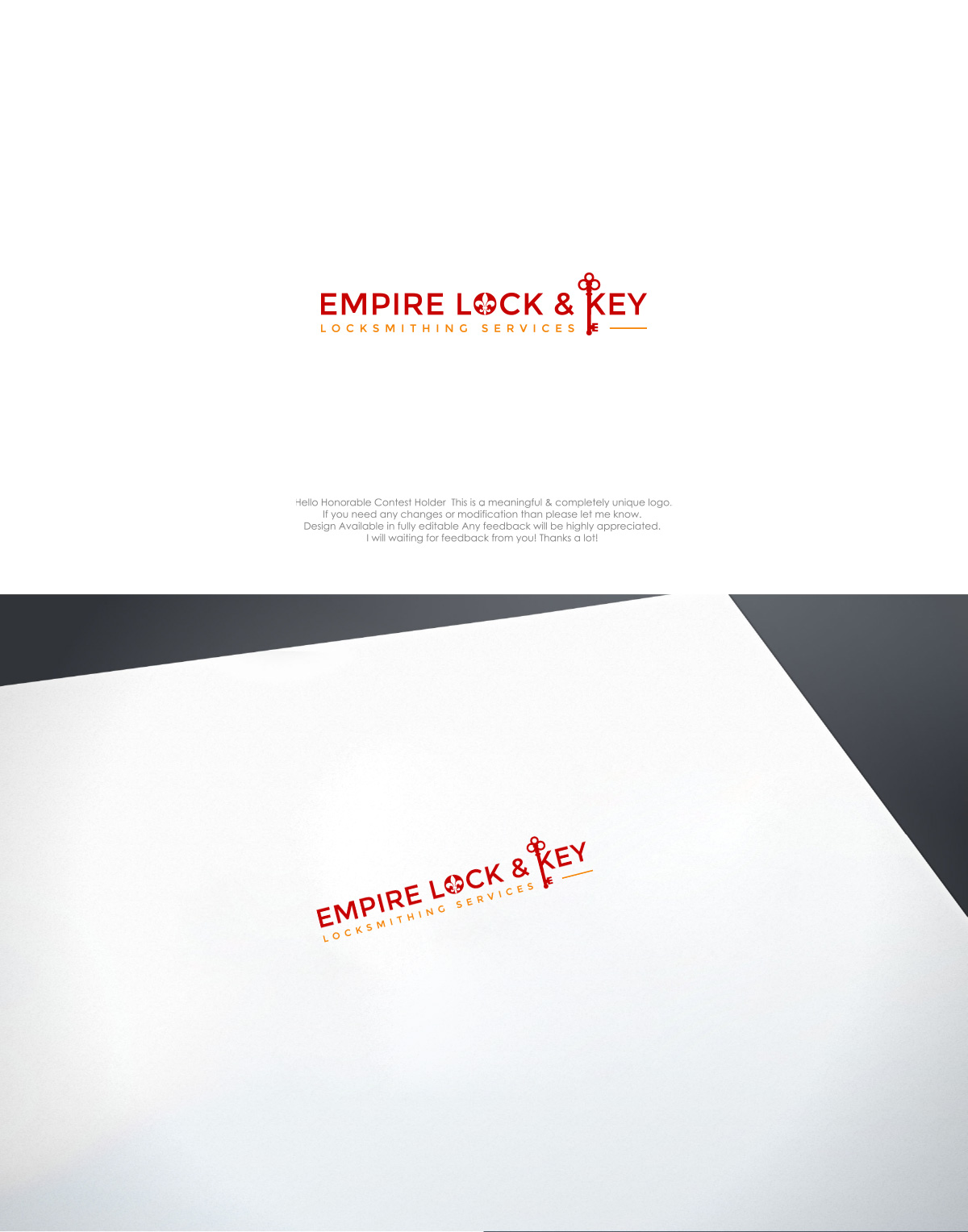 Logo Design by Design your Mind for Empire Lock & Key | Design #31524523