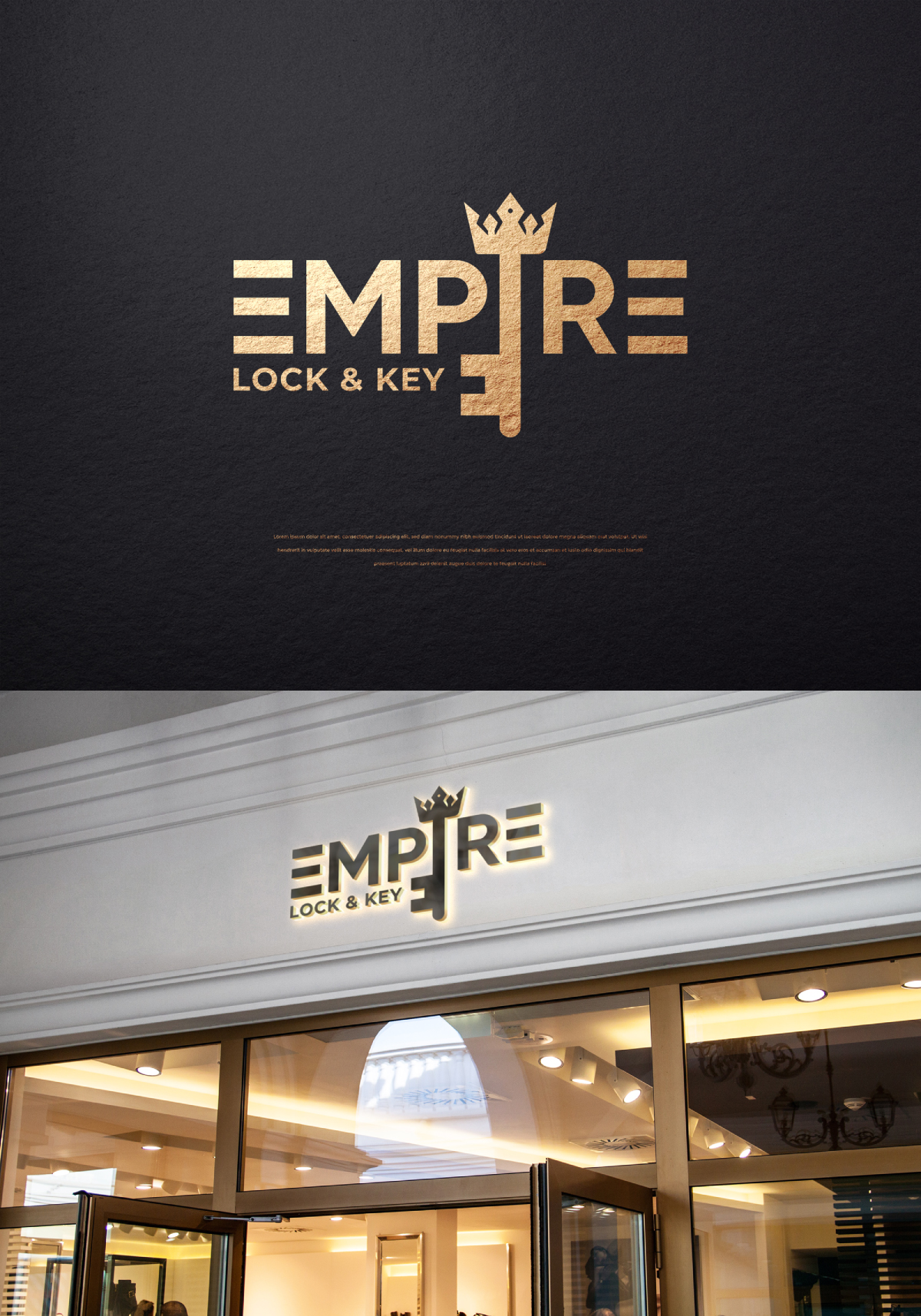 Diseño de Logo por apik. para Empire Lock & Key | Diseño #31443171