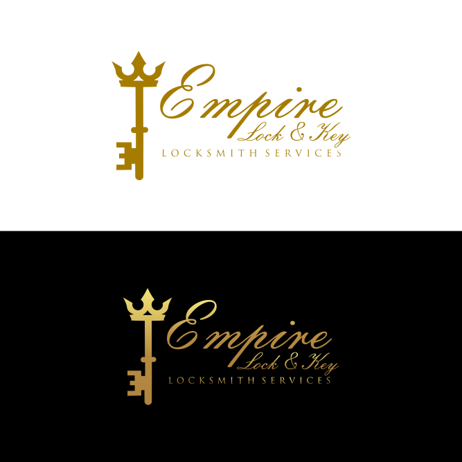 Logo Design by ni9 for Empire Lock & Key | Design #31509787