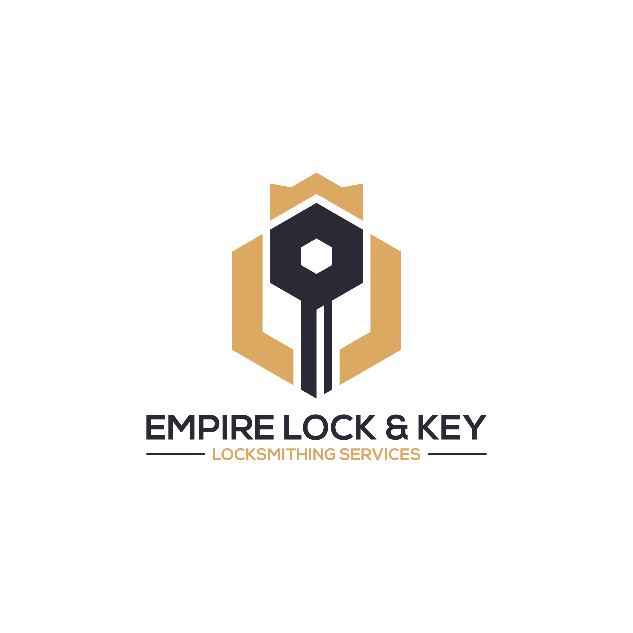 Diseño de Logo por S Beltrame para Empire Lock & Key | Diseño #31442054