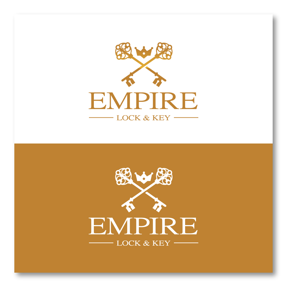Logo Design by Sujit Banerjee for Empire Lock & Key | Design #31444815