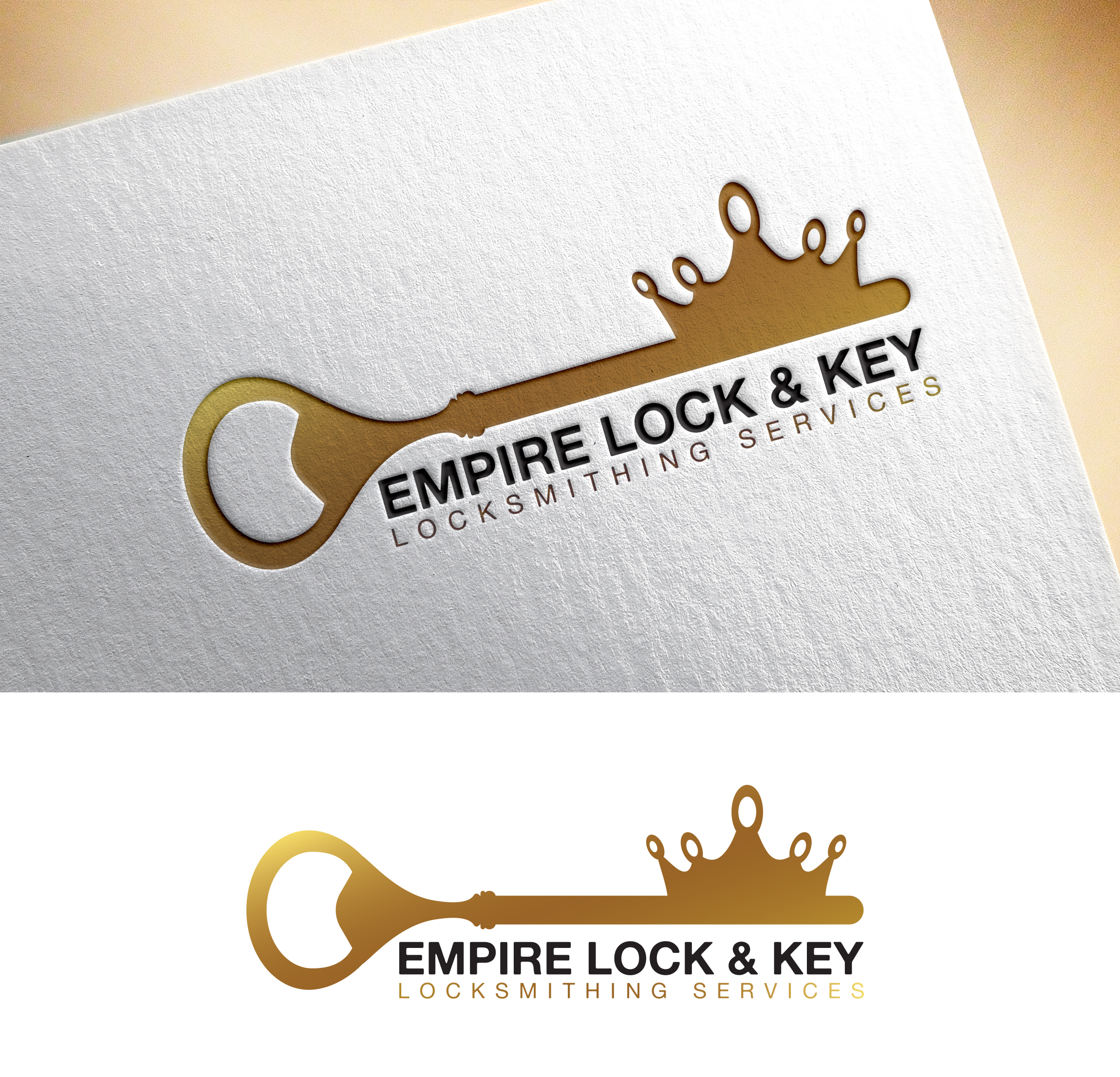 Logo Design by Impressive Solutions for Empire Lock & Key | Design #31444673