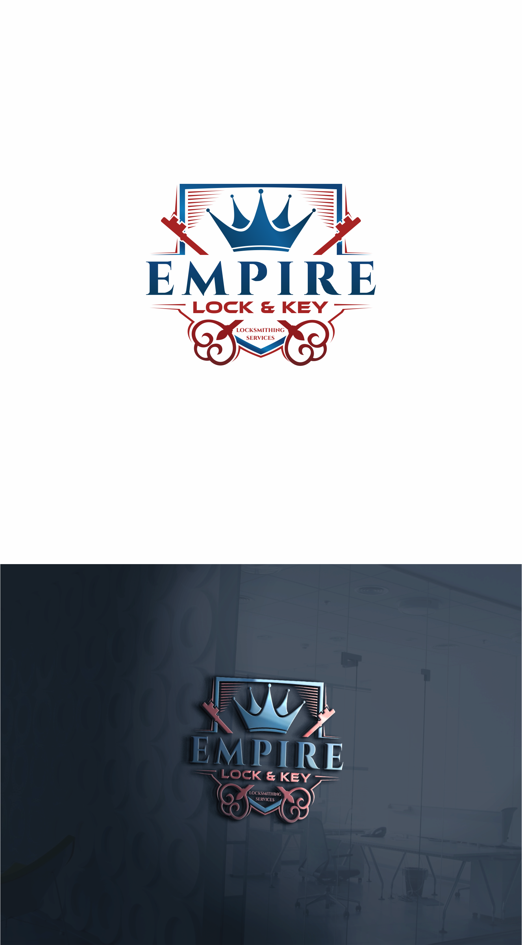 Logo Design by *mary for Empire Lock & Key | Design #31451666