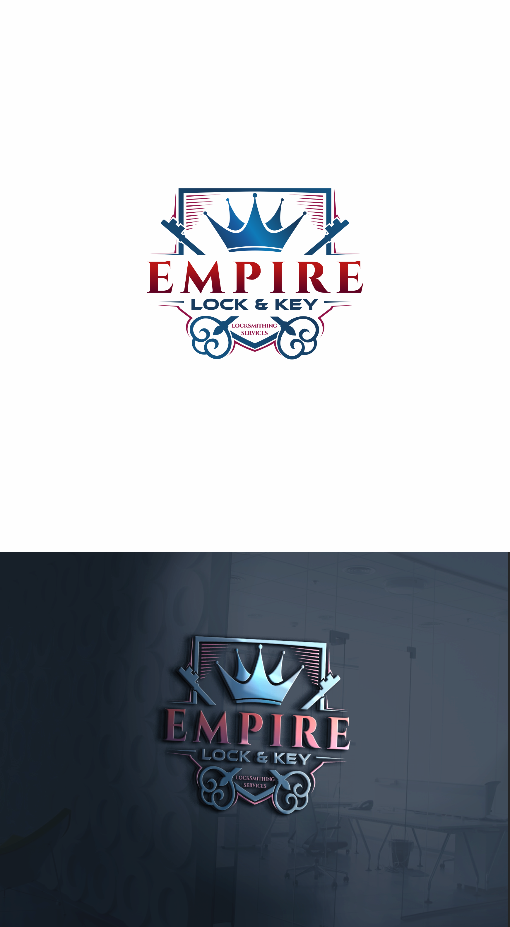 Logo Design by *mary for Empire Lock & Key | Design #31451668