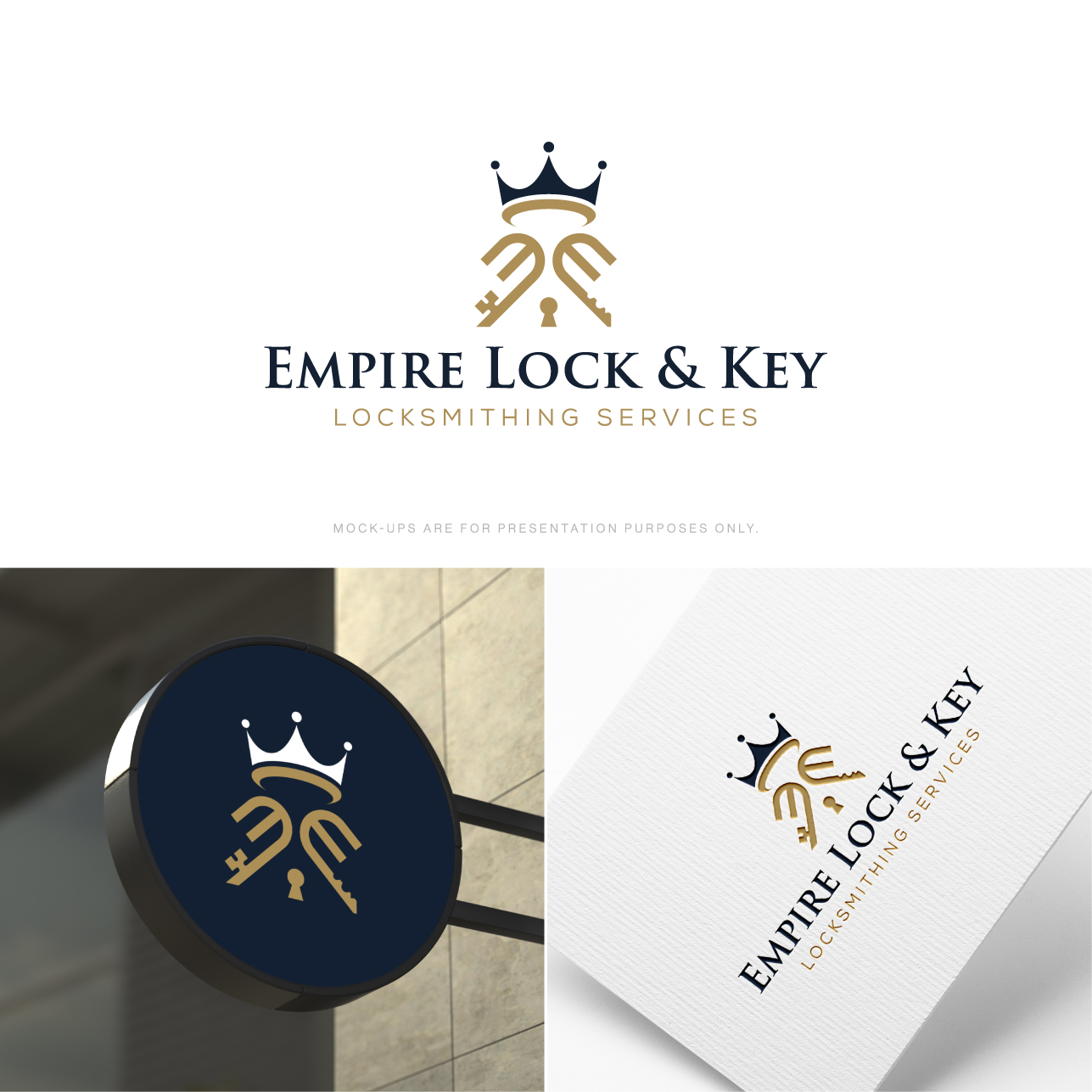 Diseño de Logo por The Lion Studios para Empire Lock & Key | Diseño #31443806
